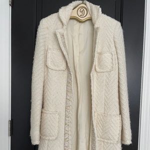 Cache cream and gold coat size 4-6